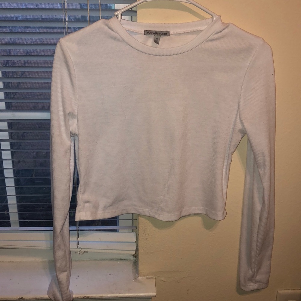 White Crop Top